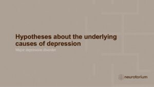 Major Depressive Disorder - Neurobiology and Aetiology - slide 19